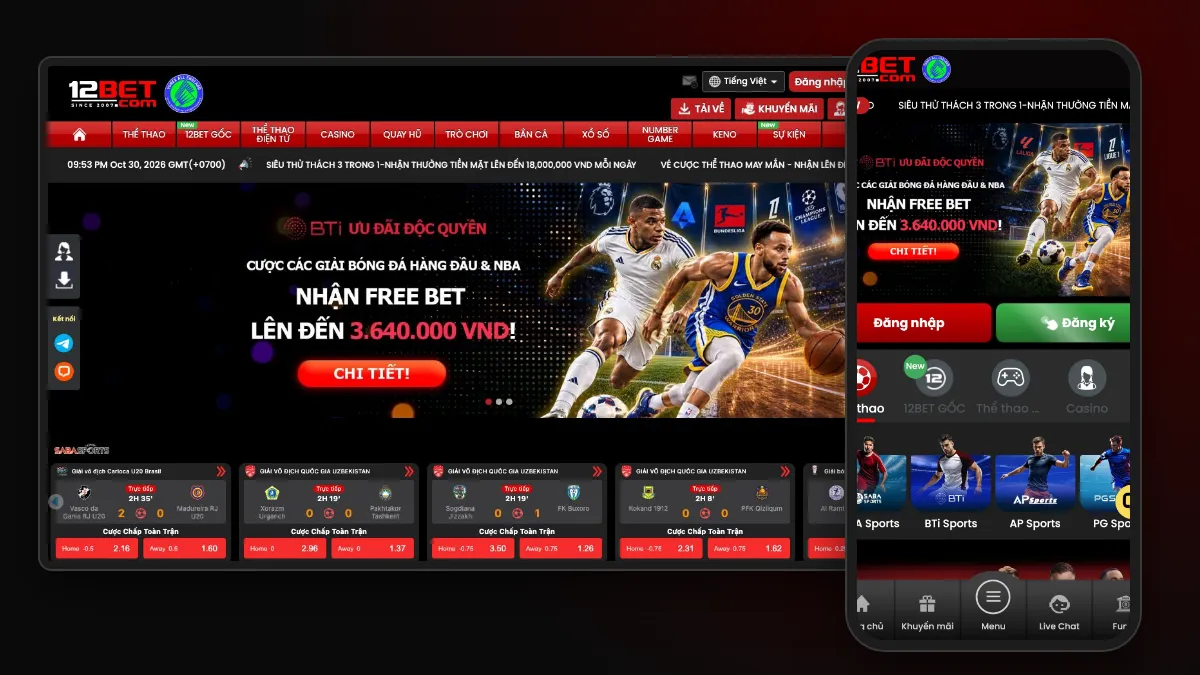 12Bet - Link vào 12Bet mới nhất 2026 tại 12BetLinkMoiNhat