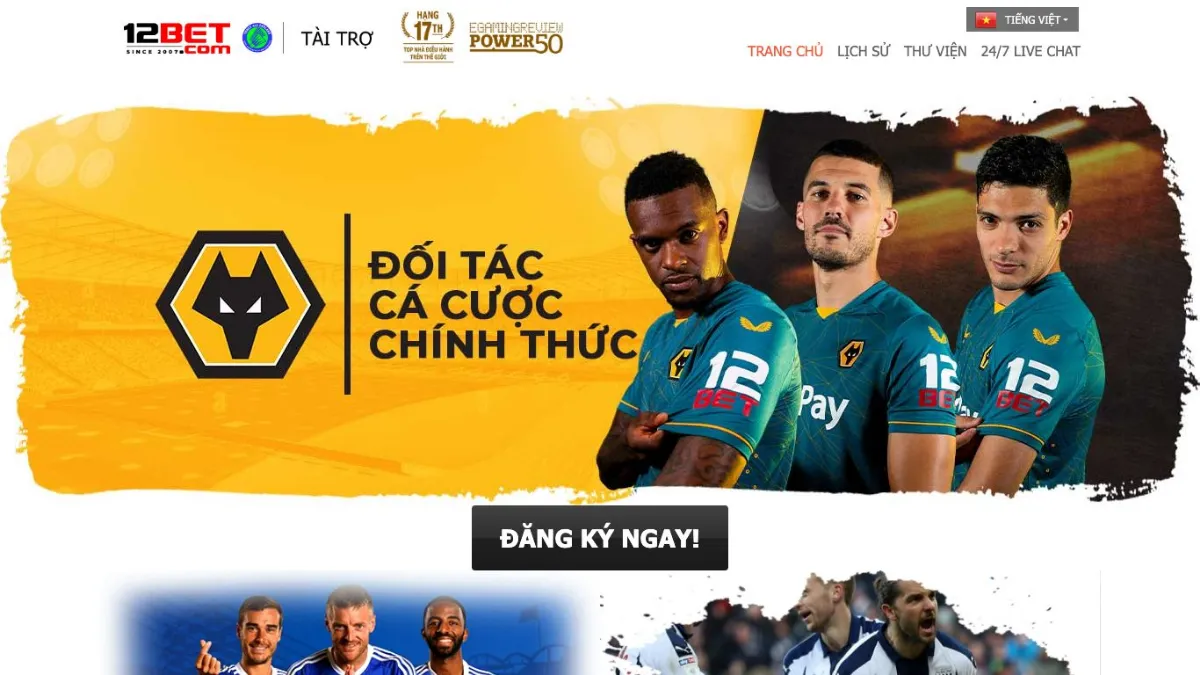Các môn thể thao cá cược 12Bet - bóng đá bóng rổ quần vợt cricket
